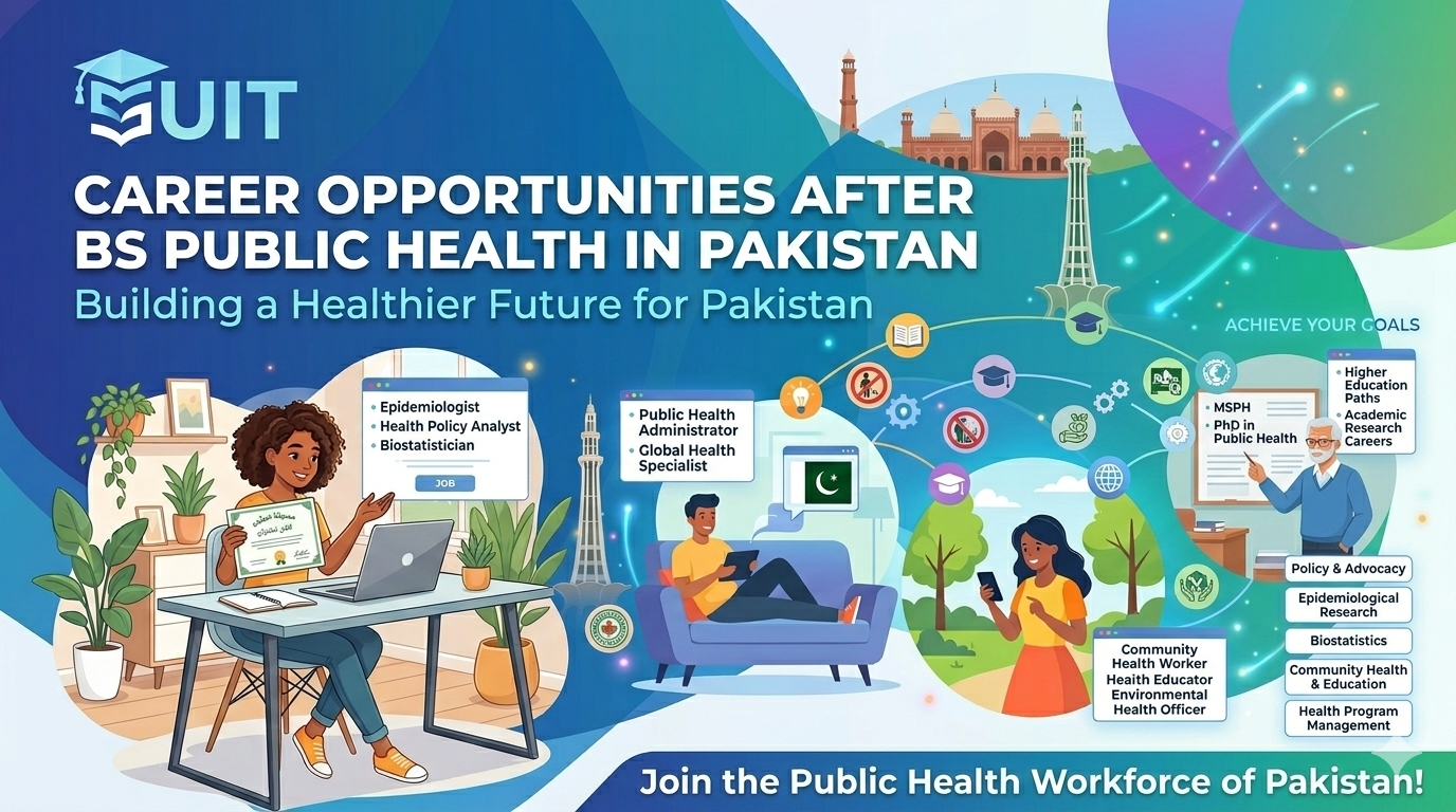 Career Opportunities After BS Public Health in Pakistan.